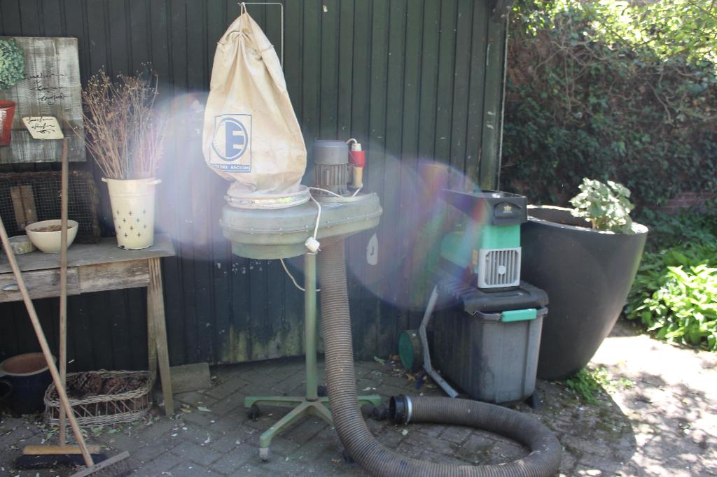 afzuiger - Mobile machine Afzuiger, Doe-het-zelf en Verbouw, Ventilatie en Afzuiging, Ophalen, Gebruikt, Afzuiger