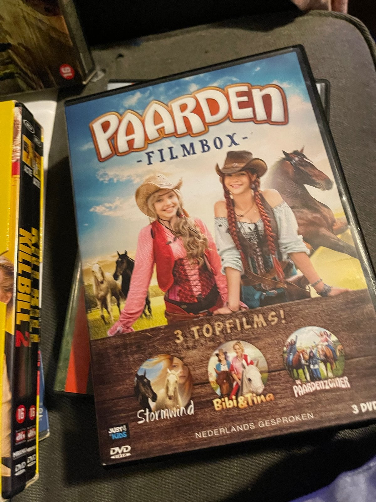 Paarden Filmbox: 3 Topfilms (Bibi & Tina, Stormwind, Paarden, Avontuur, Gebruikt, Vanaf 9 jaar, Ophalen of Verzenden