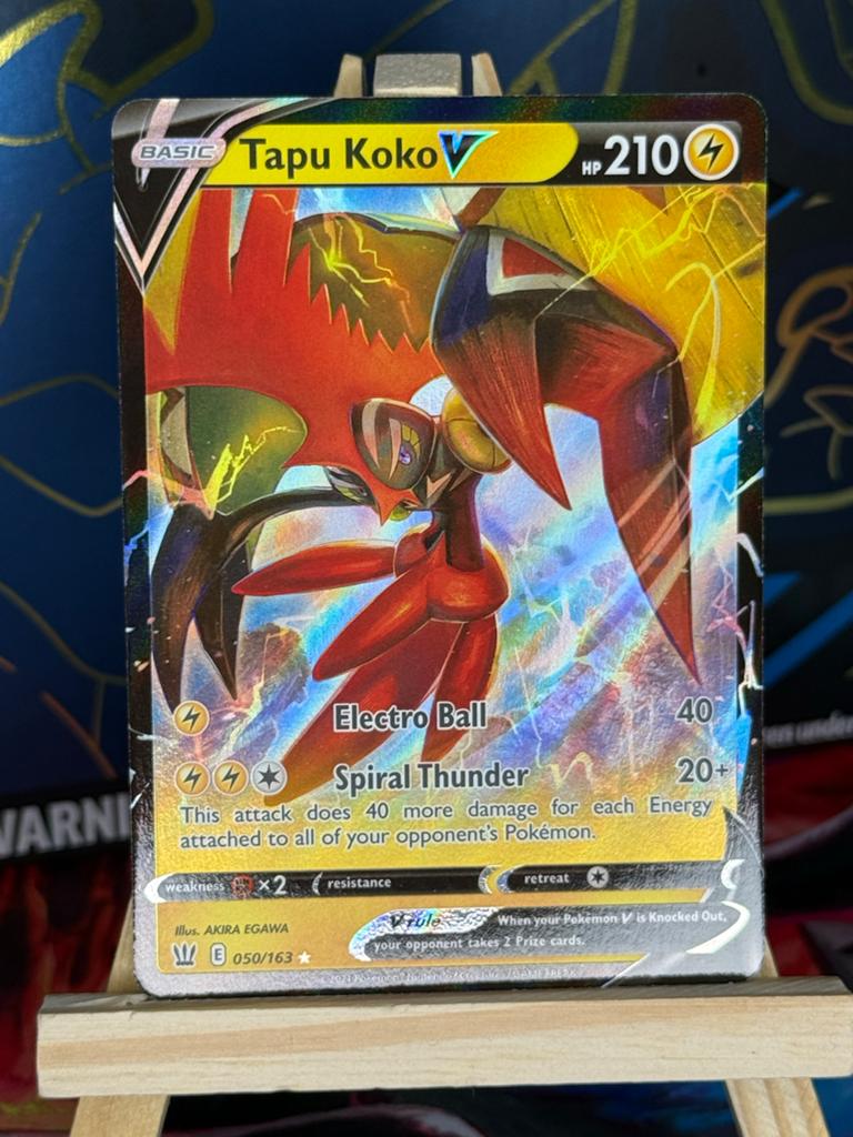 Tapu Koko V #50 | Pokemon Battle Styles, Ophalen of Verzenden, Zo goed als nieuw, Losse kaart
