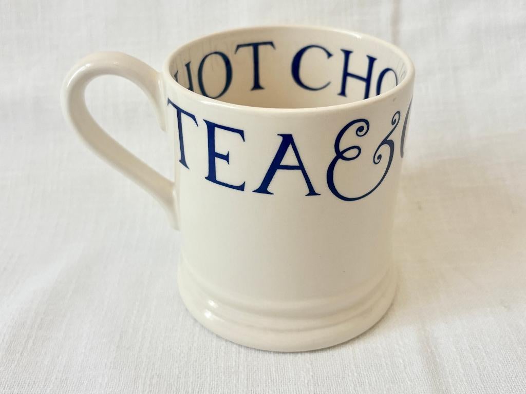 Emma Bridgewater - Blue Toast, Huis en Inrichting, Keuken | Servies, Verzenden, Zo goed als nieuw, Overige stijlen, Kop(pen) en/of Schotel(s)