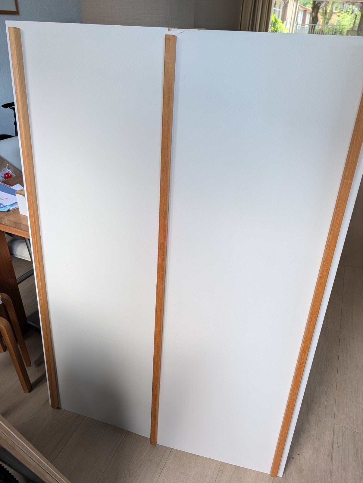 Kewlox Moduloo kledingkast wit 227 hoog  62cm diep, Ophalen, Met deur(en), Gebruikt, 100 tot 150 cm