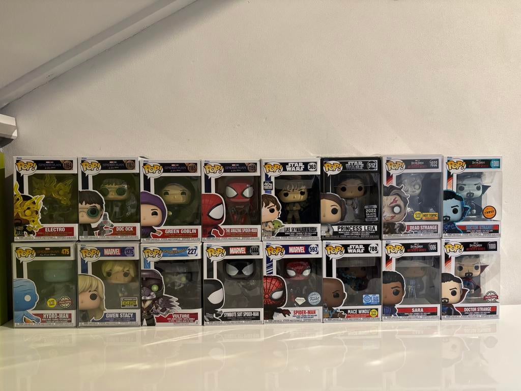 Funko pop collectie, Ophalen of Verzenden, Zo goed als nieuw