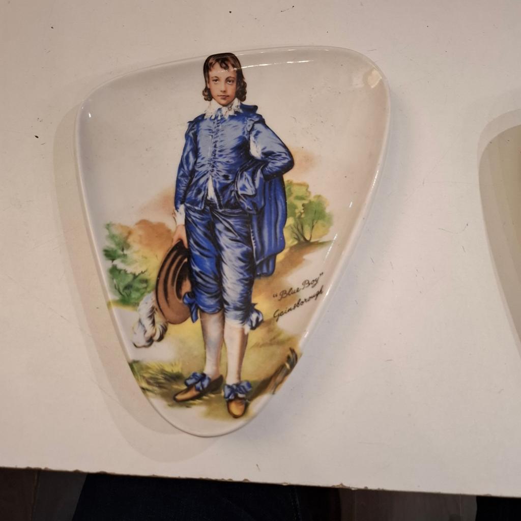 Vintage porseleinen schaaltjes 'Blue Boy' en 'Pinky', Ophalen