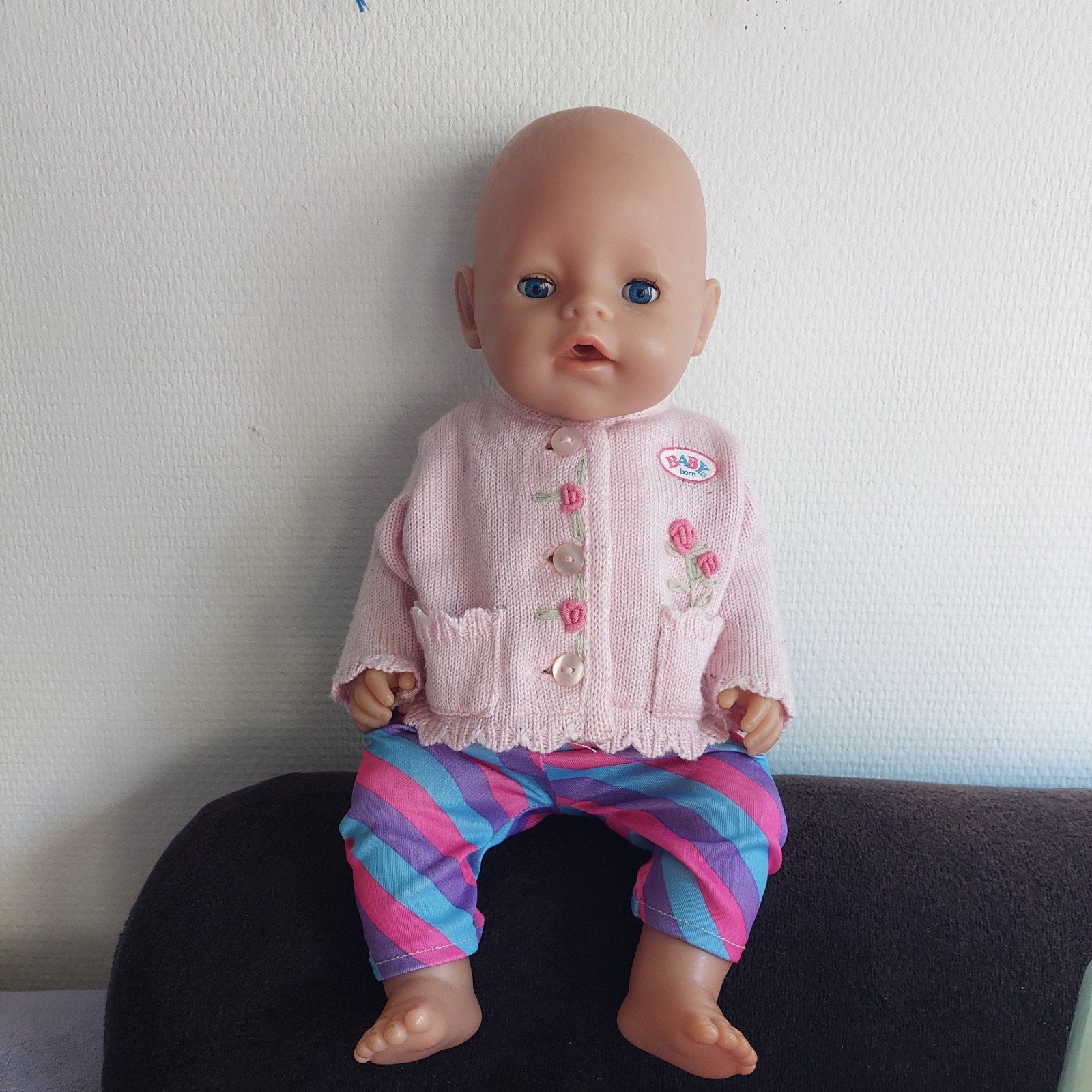 babyborn in bad, Ophalen of Verzenden, Zo goed als nieuw, Babypop