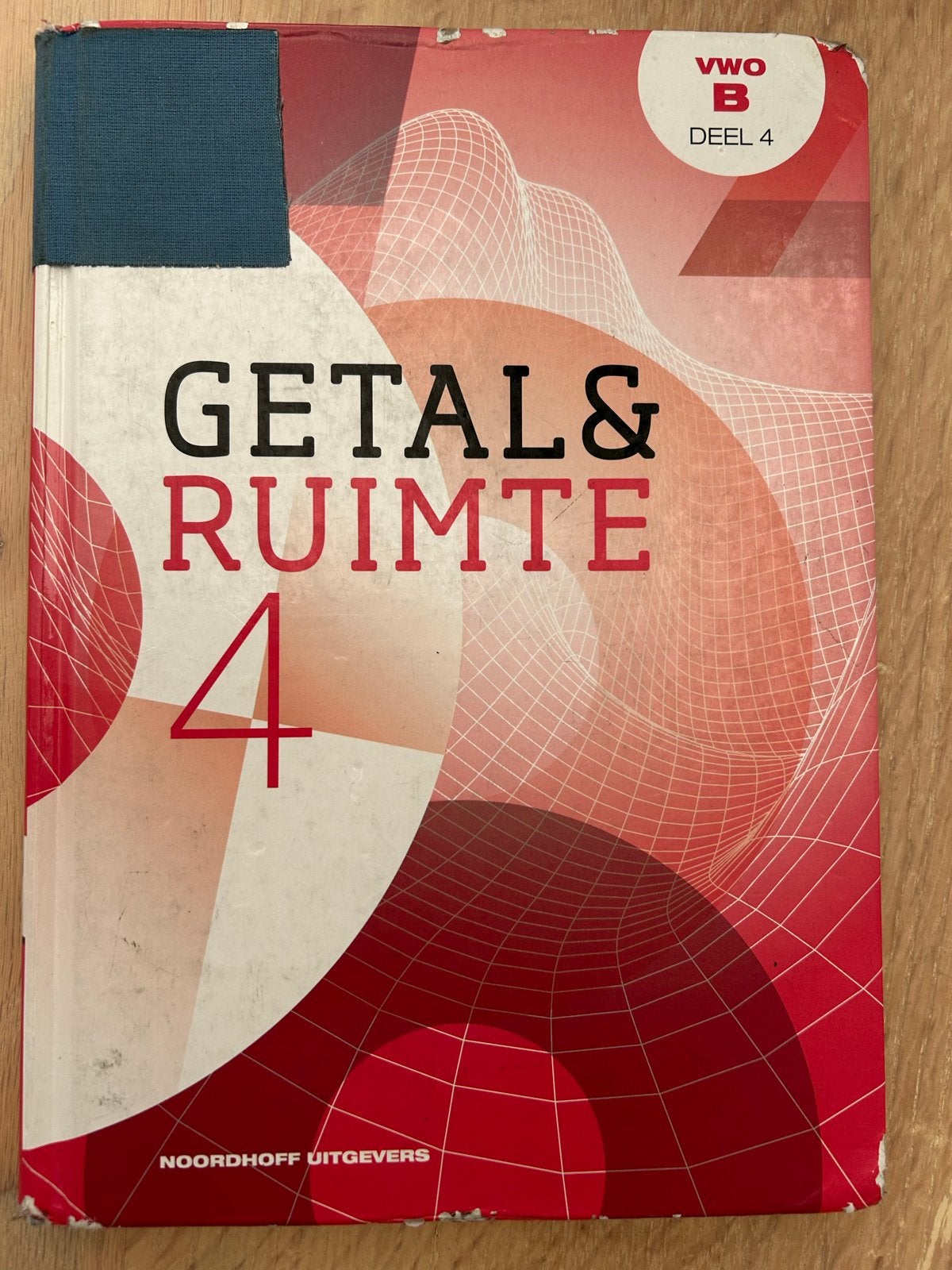 Getal & Ruimte VWO B Deel 4 Wiskunde Boek, Ophalen of Verzenden, Gelezen, VWO, Wiskunde B