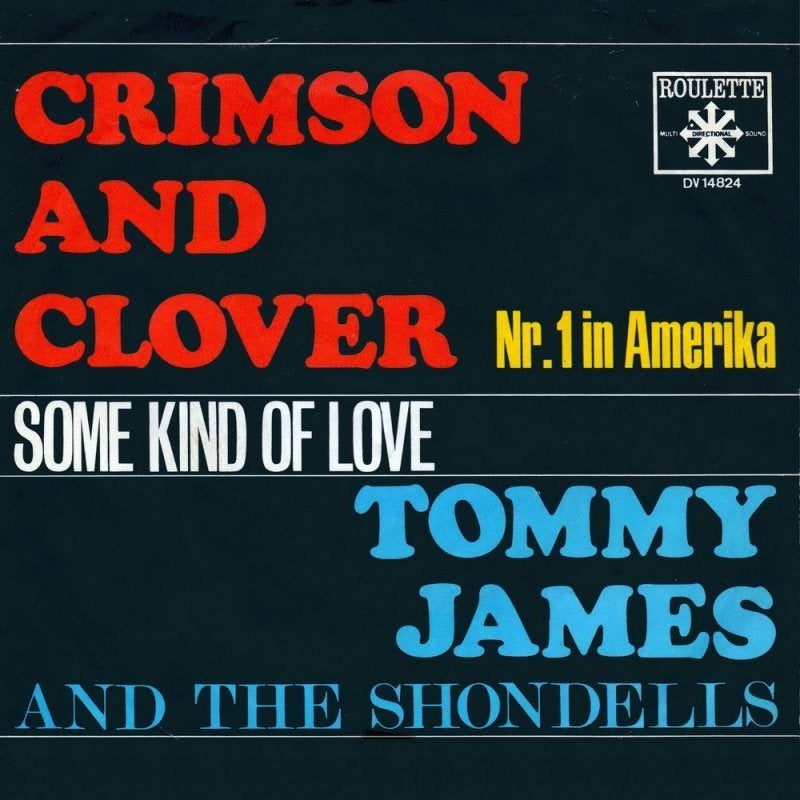 1968	Tommy James & The Shondells	Crimson And Clover, Originele persing, 7 inch, Ophalen of Verzenden, Zo goed als nieuw