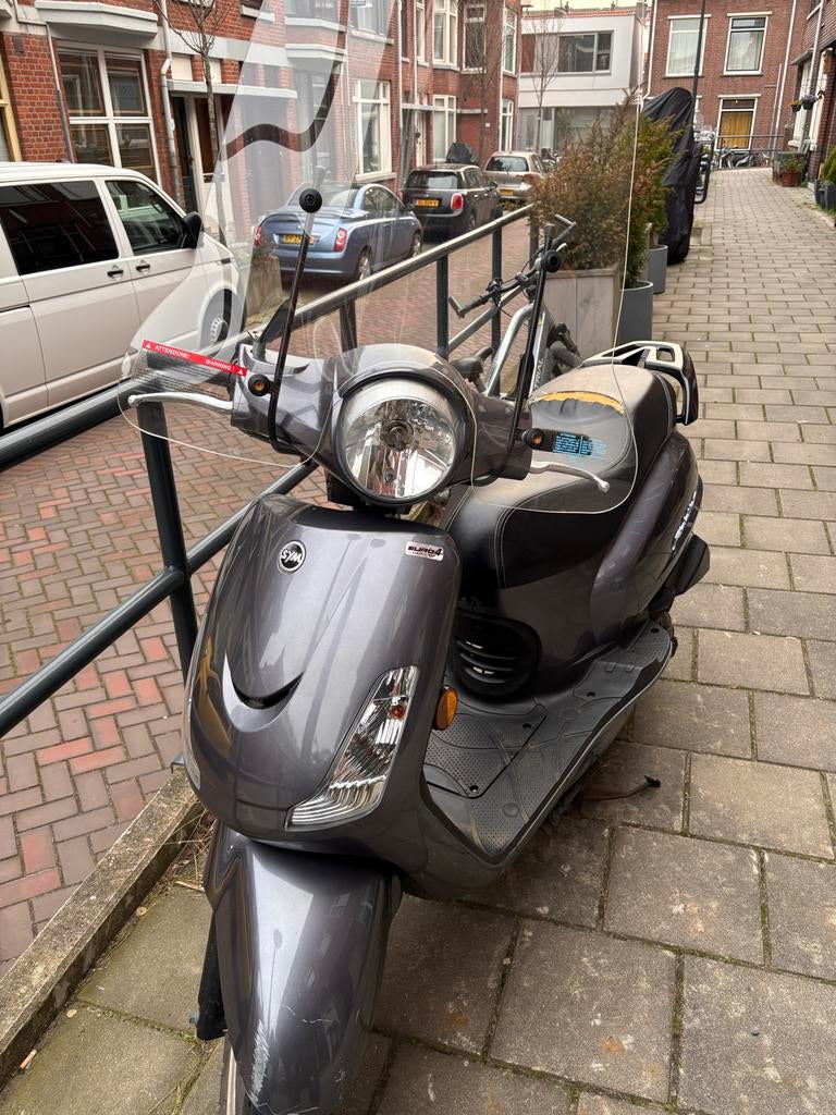 SYM Fiddle II 50S Scooter - Grijs, Fietsen en Brommers, Brommeronderdelen | Scooters, Ophalen, Gebruikt, Overige typen, SYM