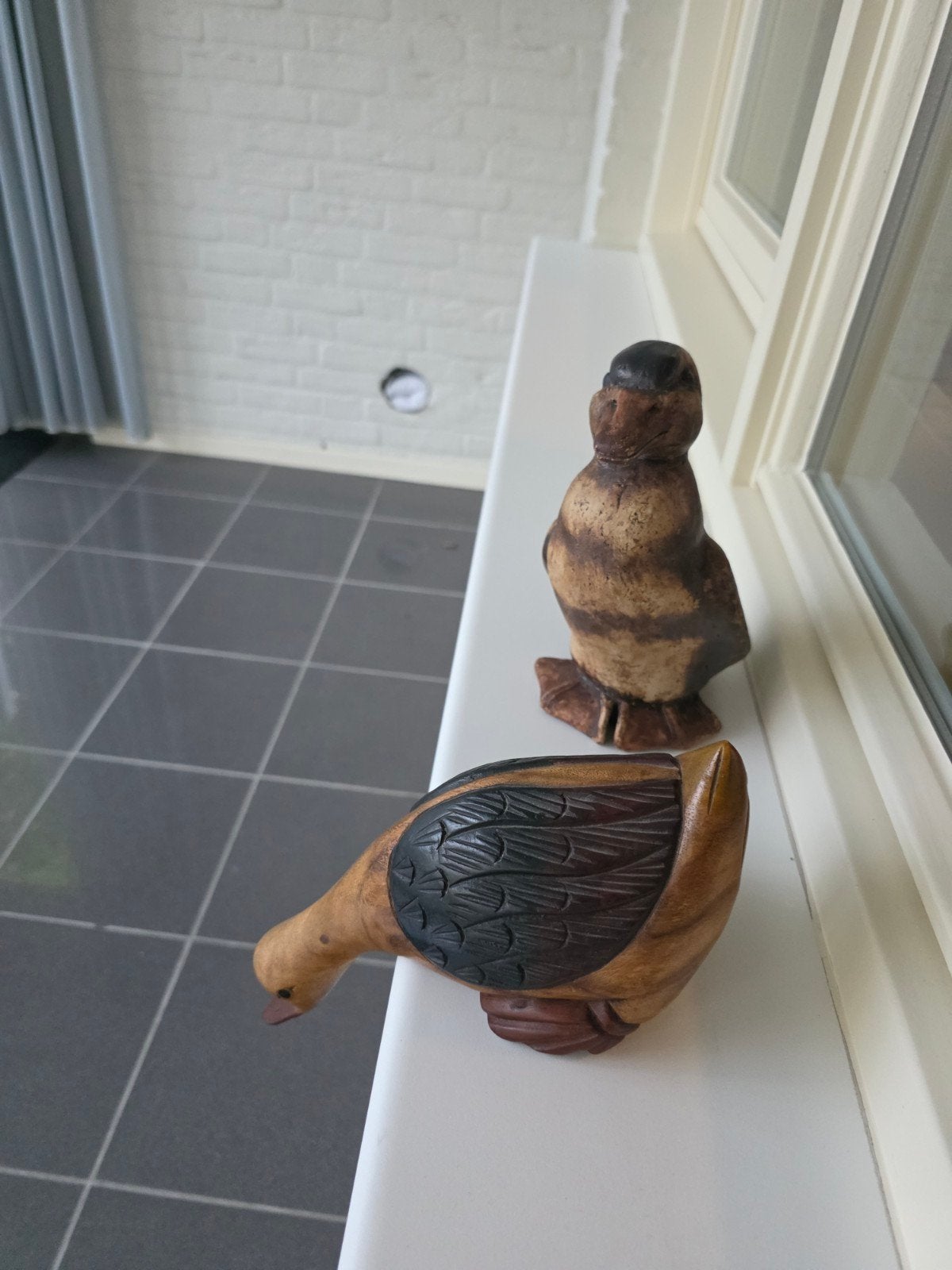 Decoratieve houten eenden - set van verschillende stijlen, Ophalen