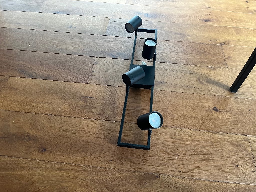 lumidora plafondlamp zwart, Ophalen, Gebruikt, Zwart, Plafondlamp