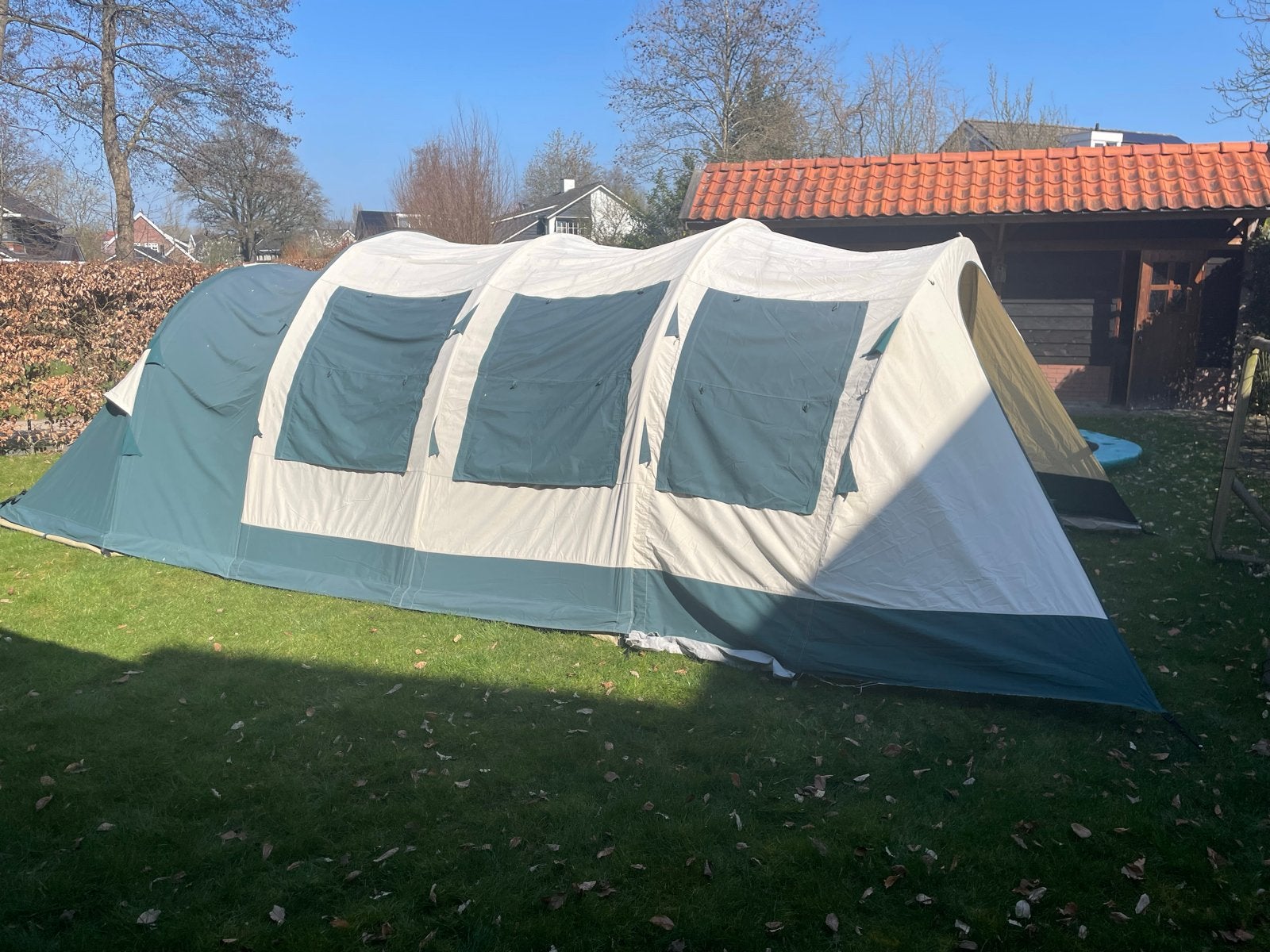 2x 6-persoons tenten, compleet en netjes, Ophalen, Gebruikt, Meer dan 6