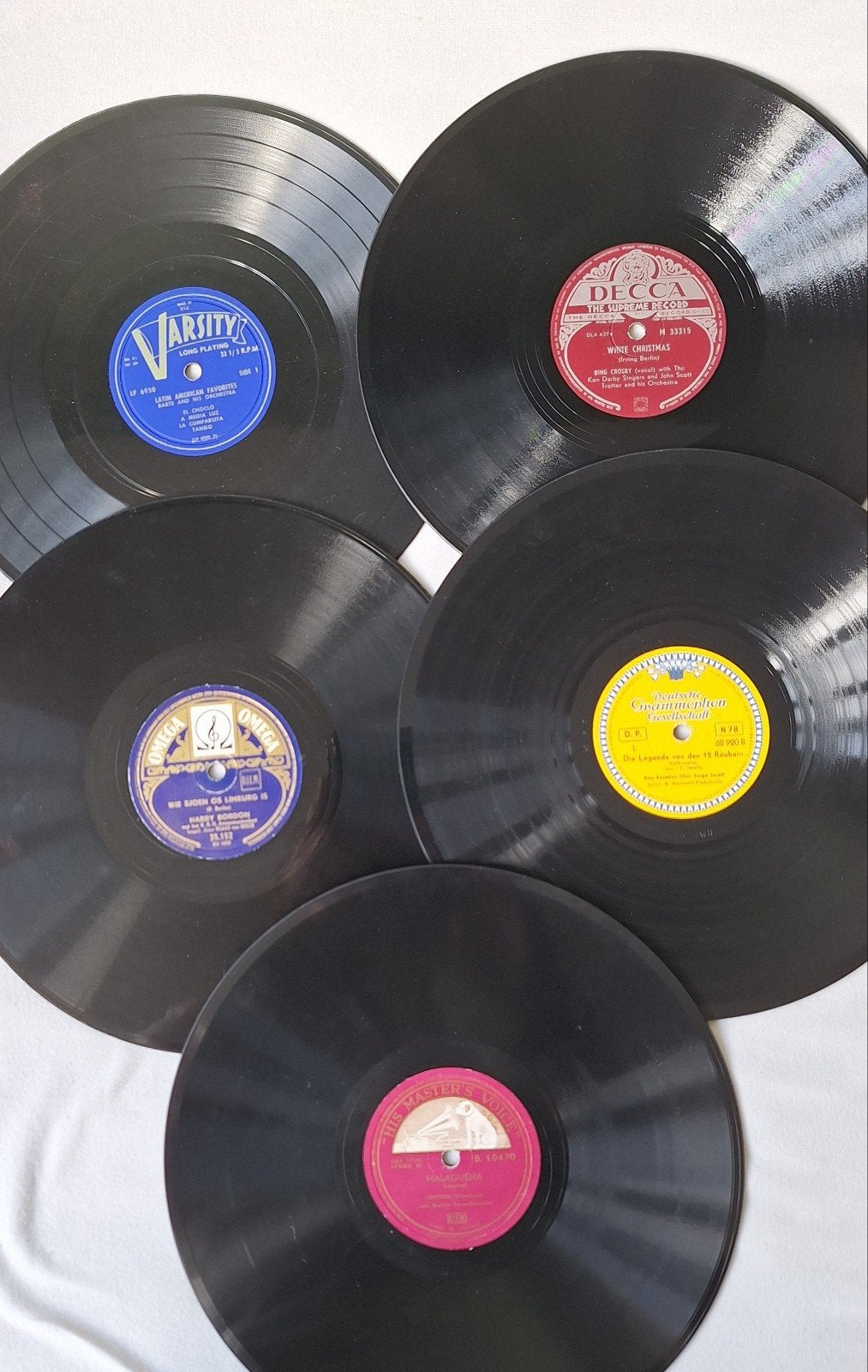 5 zeer oude vynil LP's, Ophalen of Verzenden, Opera of Operette