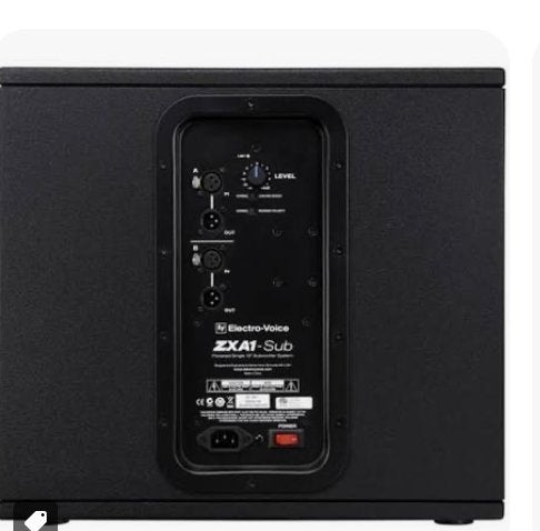 2x Electro-Voice ZxA1-actieve sub — 700W compacte kracht, Ophalen, Gebruikt, 500 tot 1000 watt, P.A.