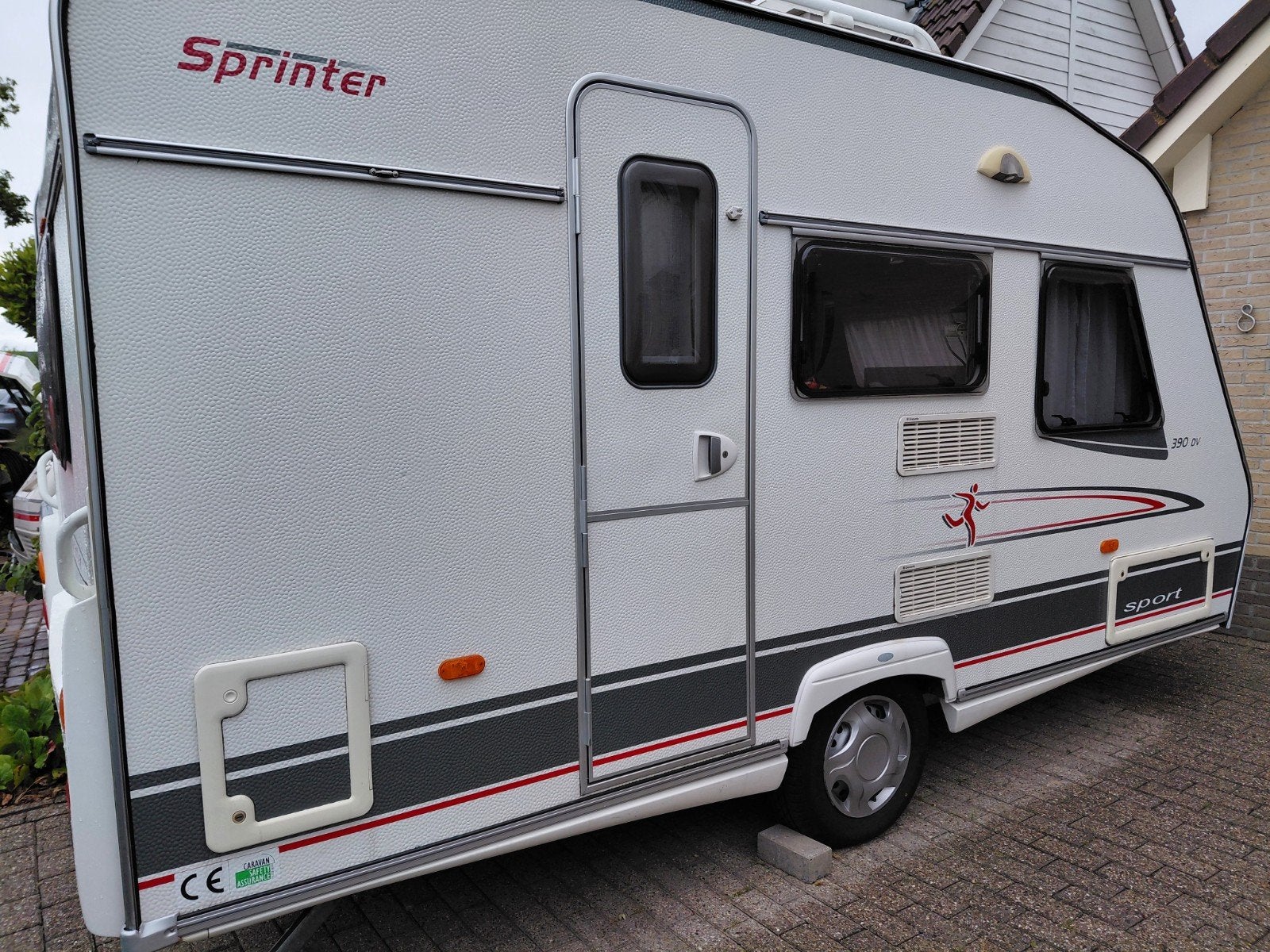 Beyerland printer Sport 390 TK Caravan - Compact en Compleet, Caravans en Kamperen, Kleine zit, Particulier, Beyerland, Tot en met 4