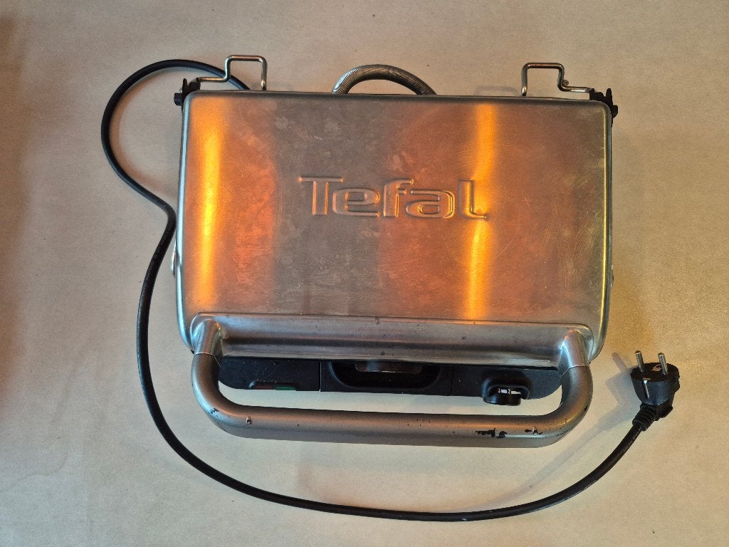 Tefal contactgrill Panini Grill, Ophalen of Verzenden, Zo goed als nieuw