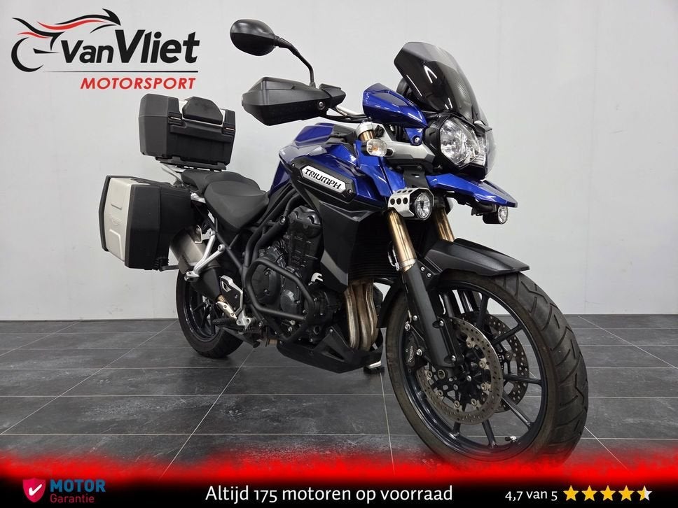 Schitterende Triumph Tiger 1200 Explorer Blauw Weinig Kms.!, Bedrijf, Onbekend, Overig, Onbekend