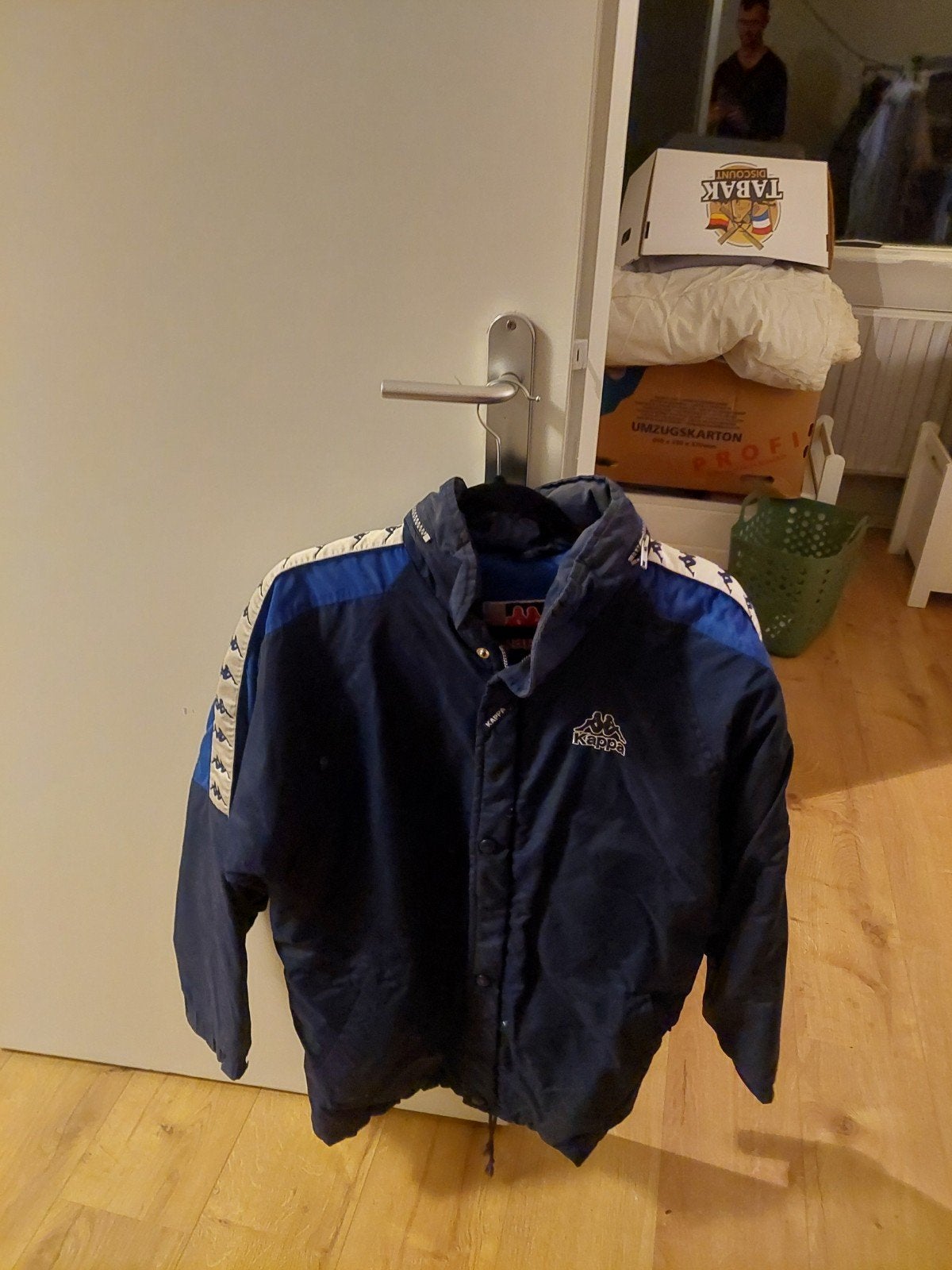 Kappa jaren '90 jas maat S, Kappa, Blauw, Ophalen of Verzenden, Gedragen