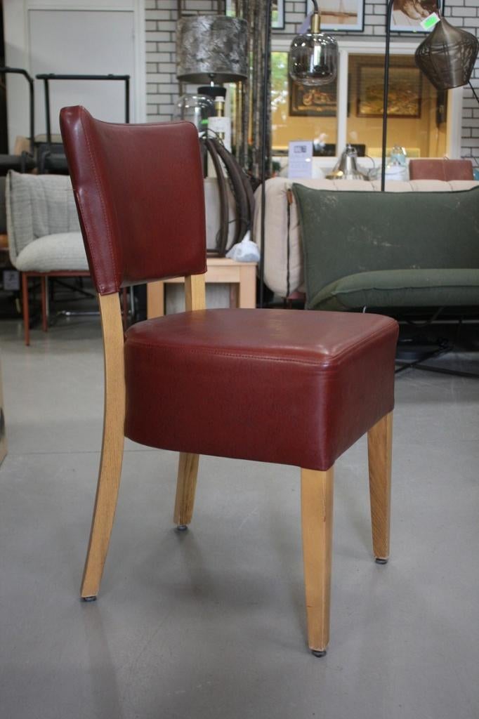 11 x leuke eetkamerstoel cafestoel horeca cafe vintage, Ophalen, Gebruikt, Bruin, Vijf, Zes of meer stoelen