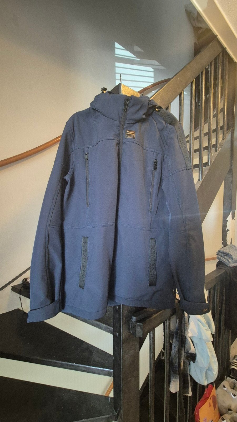 PME Legend Softshell Jas - Maat XL, Kleding | Heren, Jassen | Winter, Blauw, Maat 56/58 (XL), Ophalen of Verzenden, PME Legend