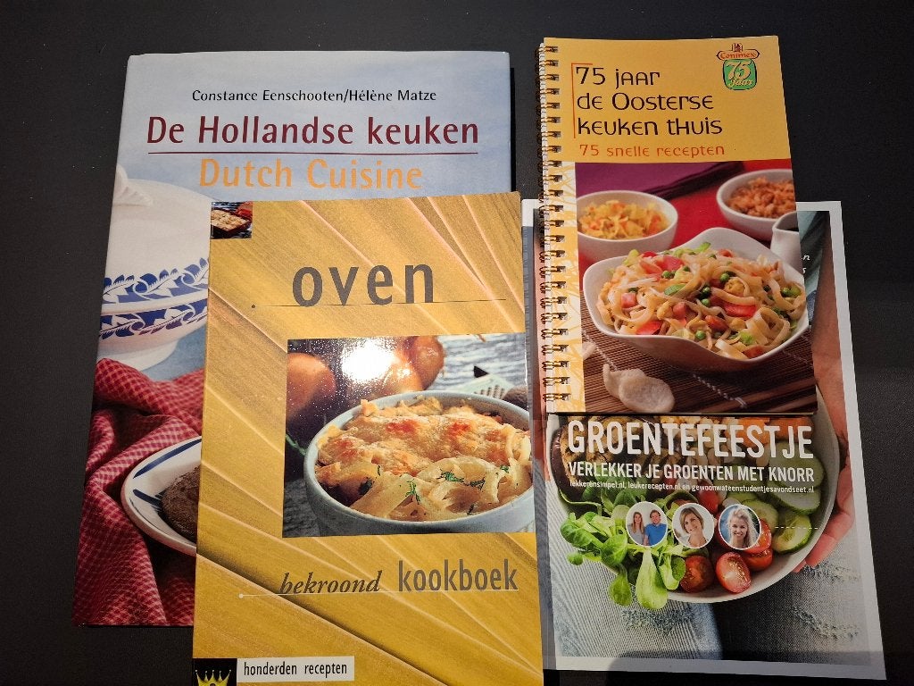 Kookboeken Oosterse en Hollandse Keuken, Vegetarisch, Diverse auteurs, Ophalen of Verzenden, Nederland en België