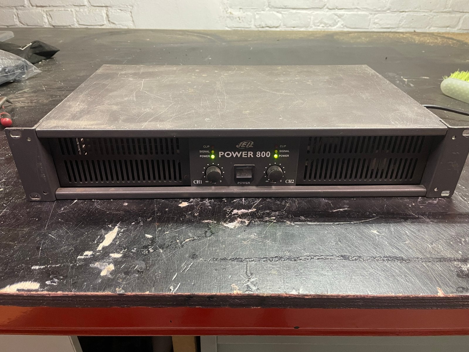 Jeill Power 800 Versterker - Gebruikt, Ophalen, Gebruikt, 100 watt of meer