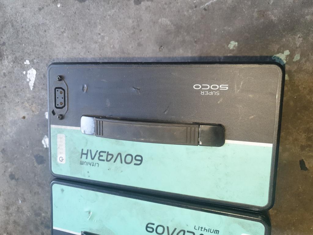 3x Lithium accu 12V 43AH, Super Soco, electische scooter., Ophalen of Verzenden, Zo goed als nieuw, Overige typen, Super Soco
