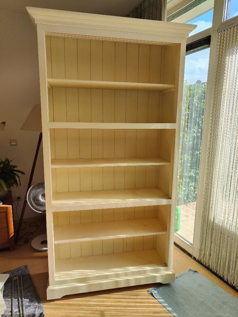 Houten vitrinekast, Ophalen, Modern landelijk, 50 tot 100 cm, Overige houtsoorten