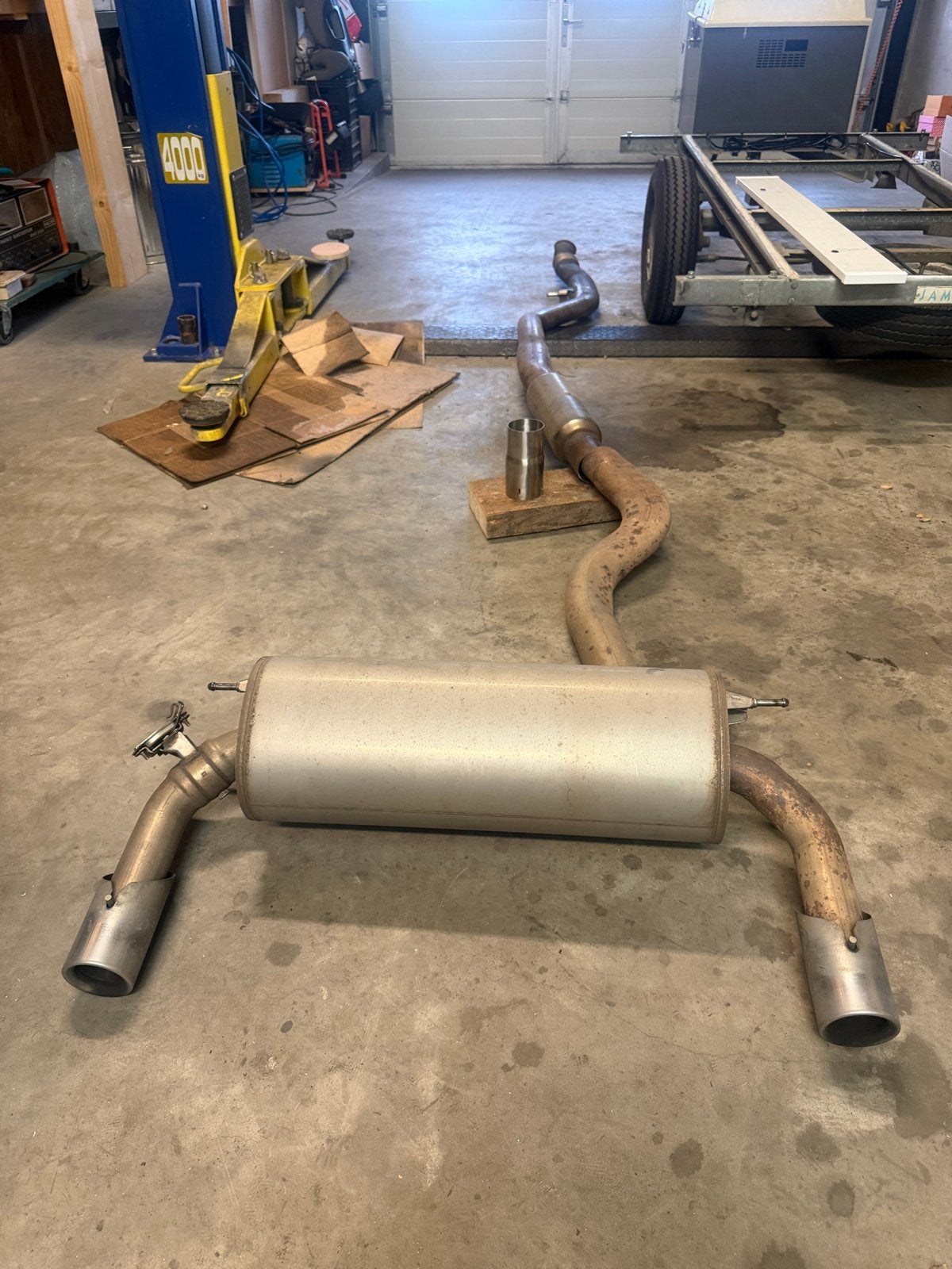 Complete uitlaat voor BMW F-serie 435i (2014), Auto-onderdelen, Uitlaatsystemen, Ophalen of Verzenden, Gebruikt, BMW