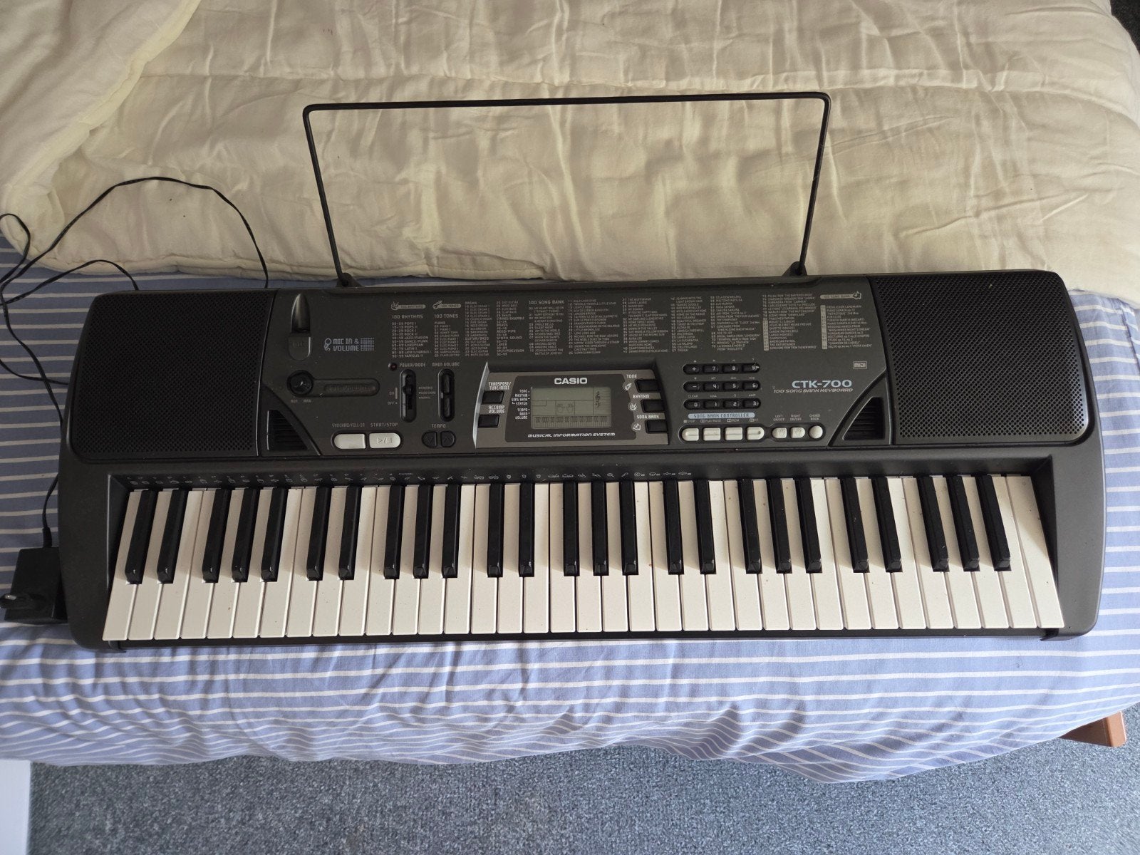 Casio Keyboard, Muziek en Instrumenten, Ophalen, Gebruikt, 61 toetsen, Casio