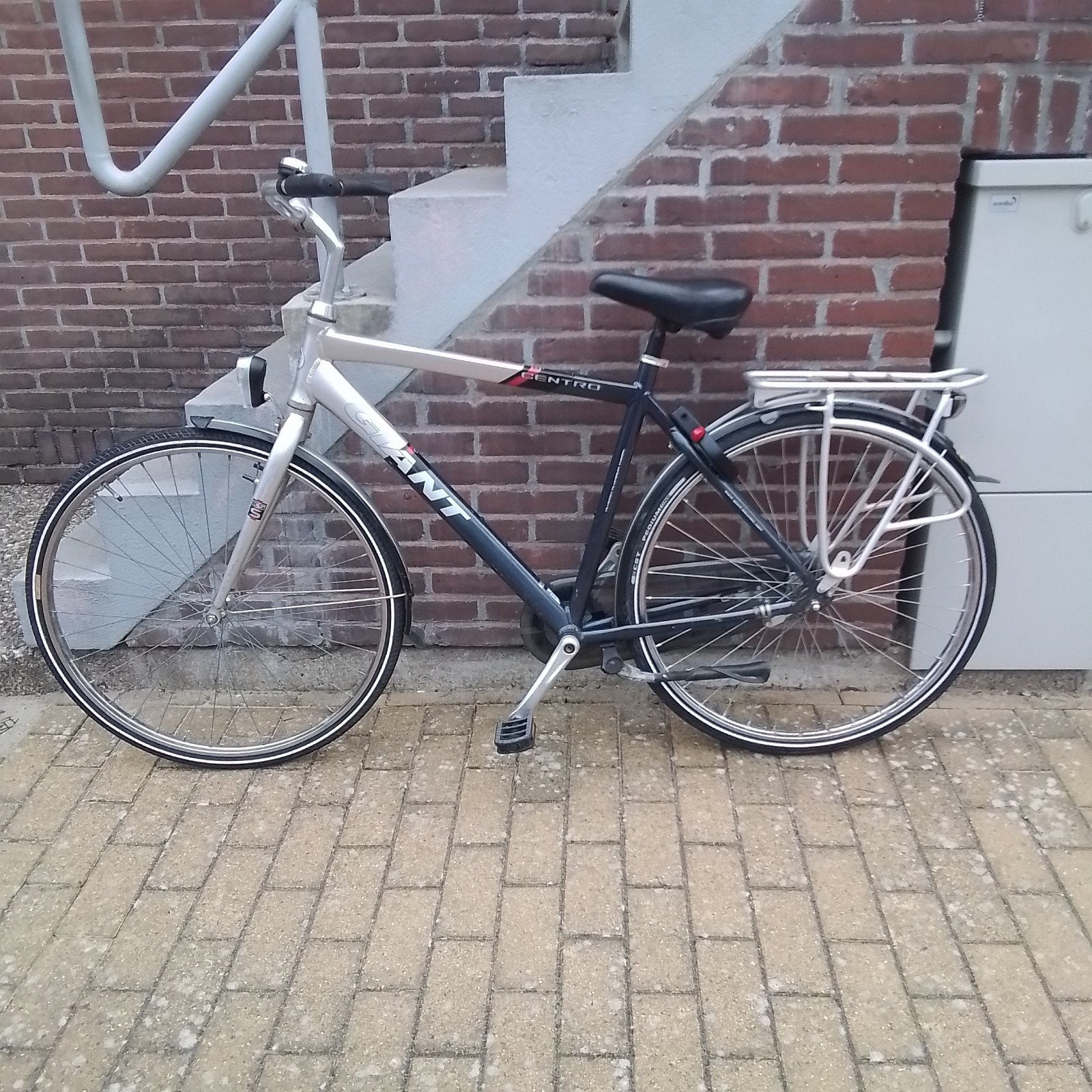 Giant heren fiets 28 inch met terug trap rem, 57 tot 61 cm, Ophalen, Zo goed als nieuw, Giant