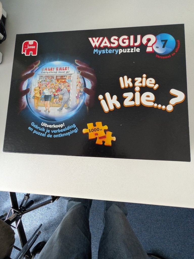 5 WASGIJ Puzzels, Ophalen of Verzenden, 500 t/m 1500 stukjes, Gebruikt, Legpuzzel