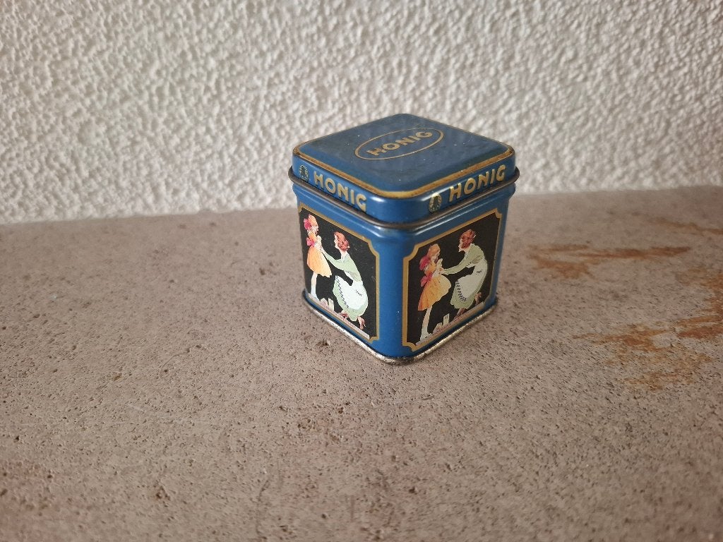 Blik honig, Ophalen of Verzenden, Gebruikt, Overige