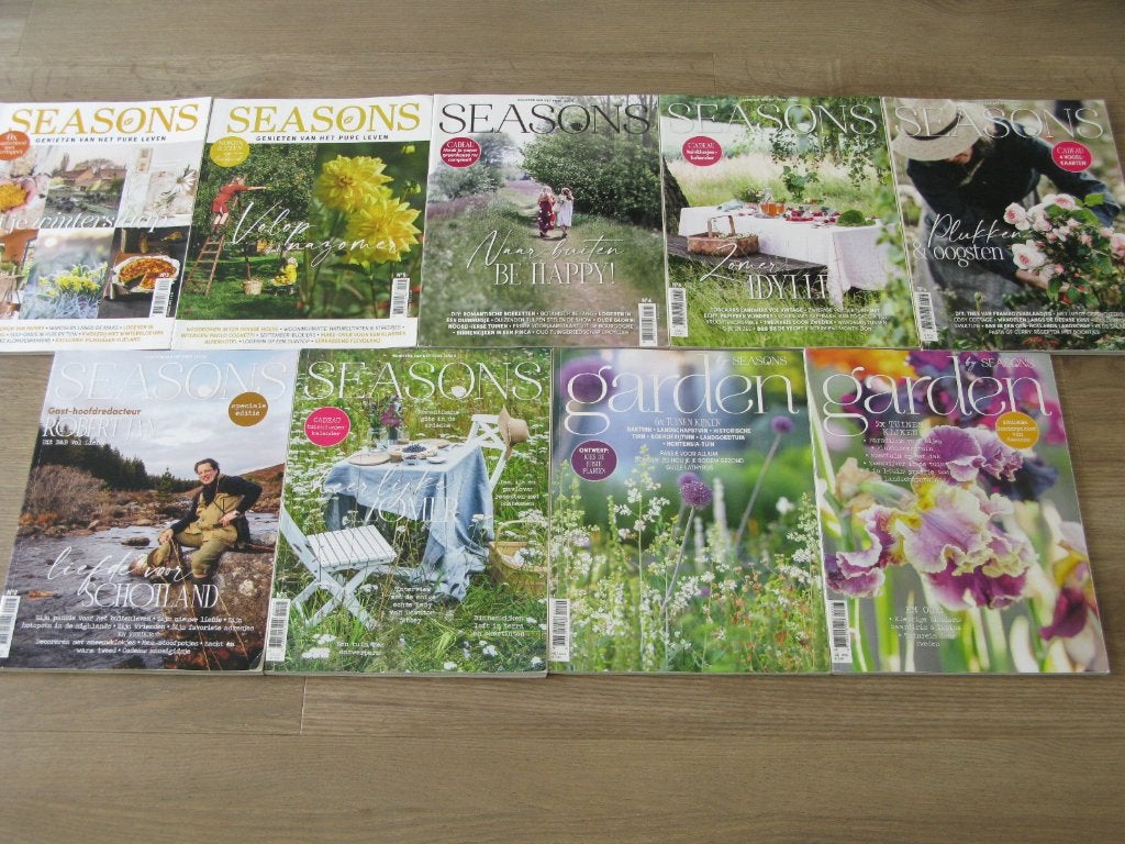 Tijdschriften Seasons, Ophalen, Gelezen, Overige typen