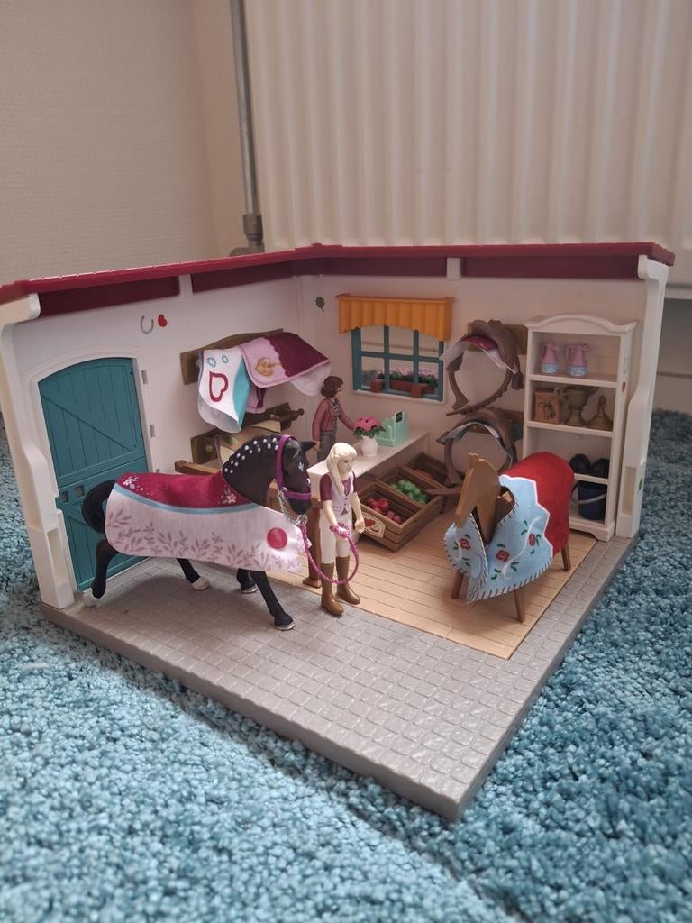 Schleich ruitershop, paardenwinkel, Ophalen, Zo goed als nieuw