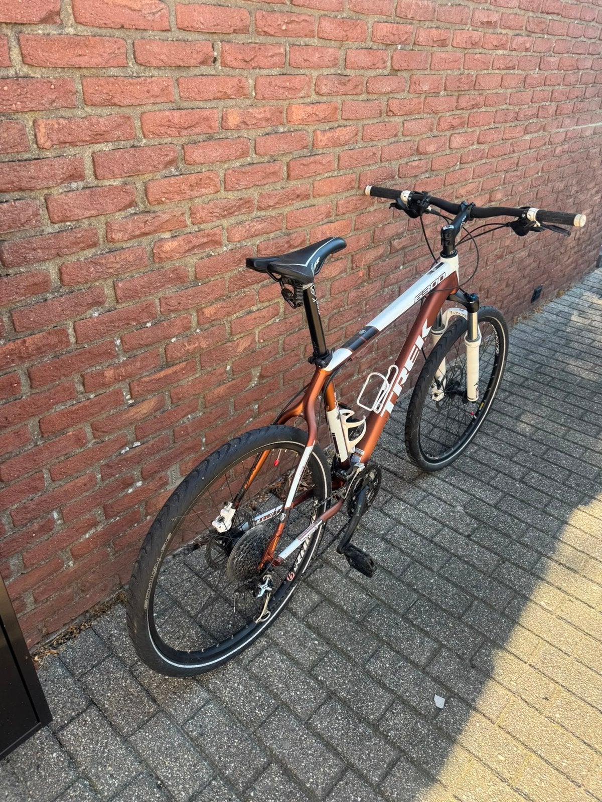 Trek 6300 Mountainbike met Shimano Deore XT en Rock Shock, Fietsen en Brommers, Fietsen | Mountainbikes en ATB, Ophalen, Hardtail