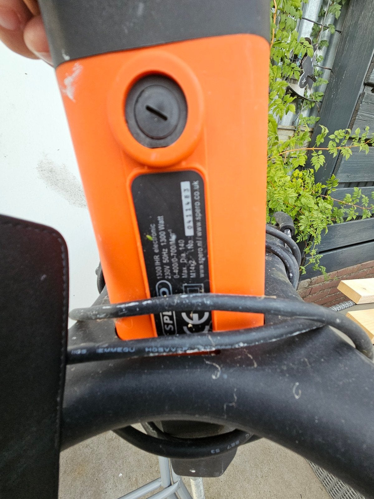 Spero Mixer 1300 Watt - Krachtige Mengmachine, Doe-het-zelf en Verbouw, Ophalen, Gebruikt