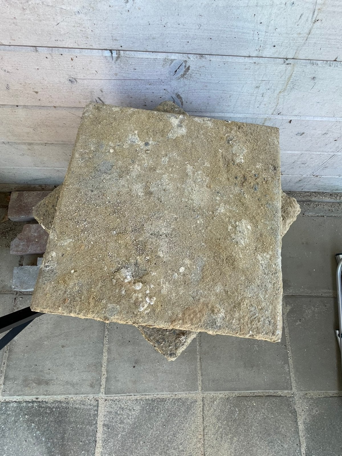 Tegels, Tuin en Terras, Ophalen, Gebruikt, Beton, Terrastegels