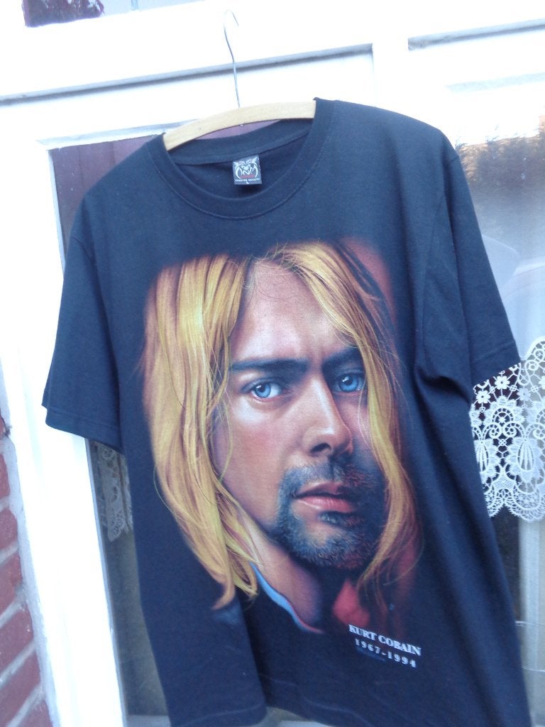 Kurt Cobain T-shirt nieuw large, Verzenden, Nieuw, Maat 52/54 (L)
