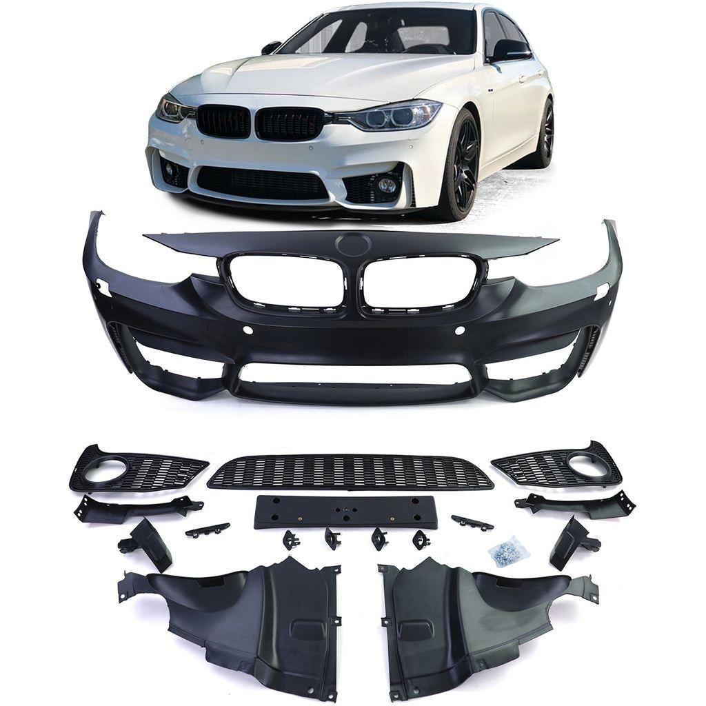 Voorbumper Set Geschikt Voor Bmw 3 Serie F30 F31 in M3 F80 L, Verzenden, Automotive Parts, A.parts@hotmail.nl, Trasmolenlaan 12 3447 GZ Woerden