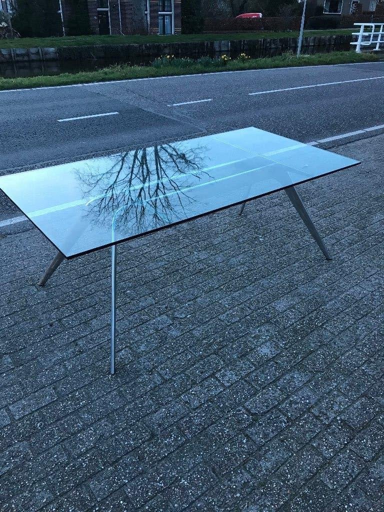 Fritz Hansen tafel No.1 T-NO 1 design glas bureau modern, Ophalen, Nvt, Nvt, Nvt