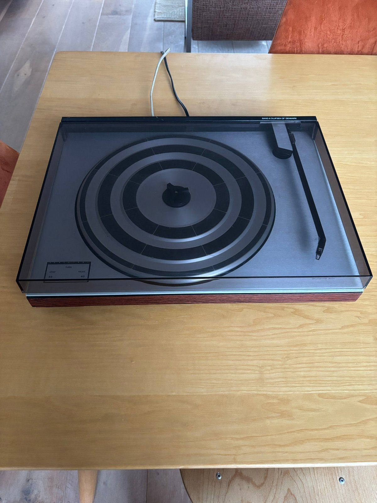 Bang & Olufsen B&O Beogram 1600 Platenspeler, Automatisch, Zo goed als nieuw, Platenspeler, Ophalen