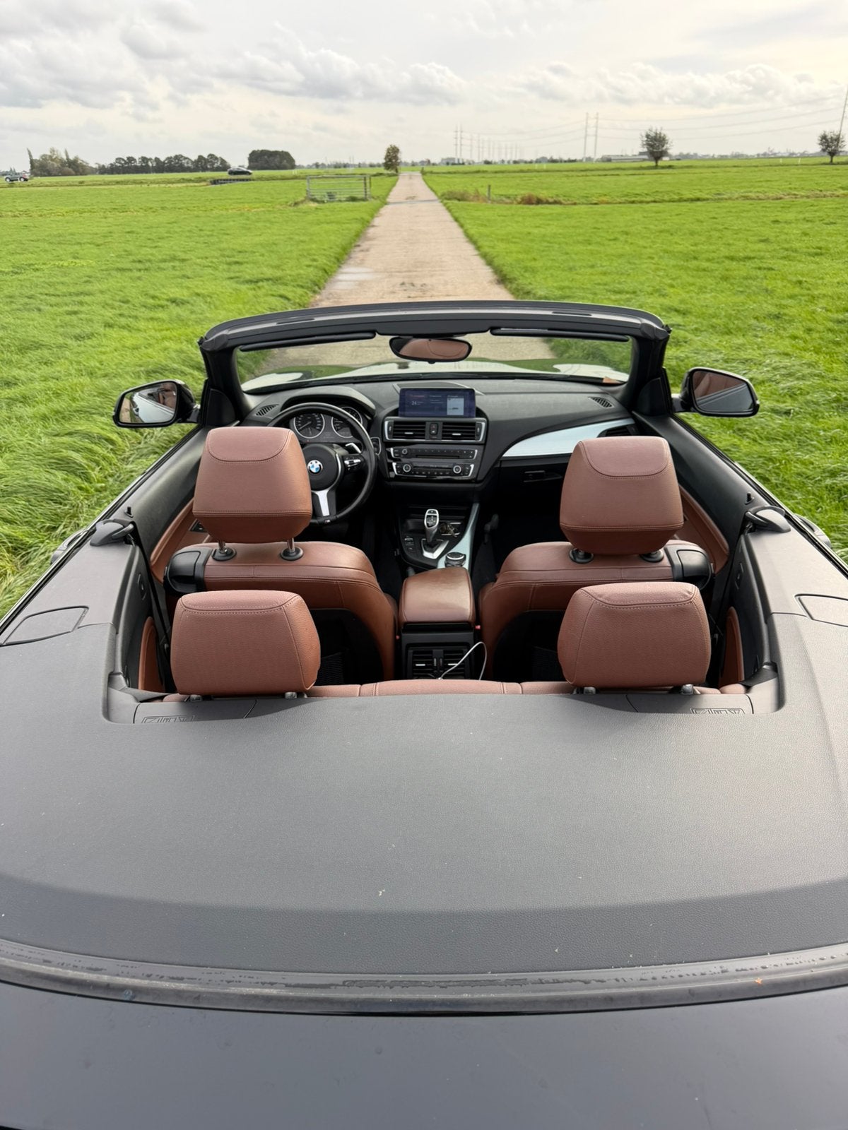 BMW M235I Cabrio Automaat 8., Auto's, Dealer onderhouden, Achterwielaandrijving, 1595 kg, Cabriolet