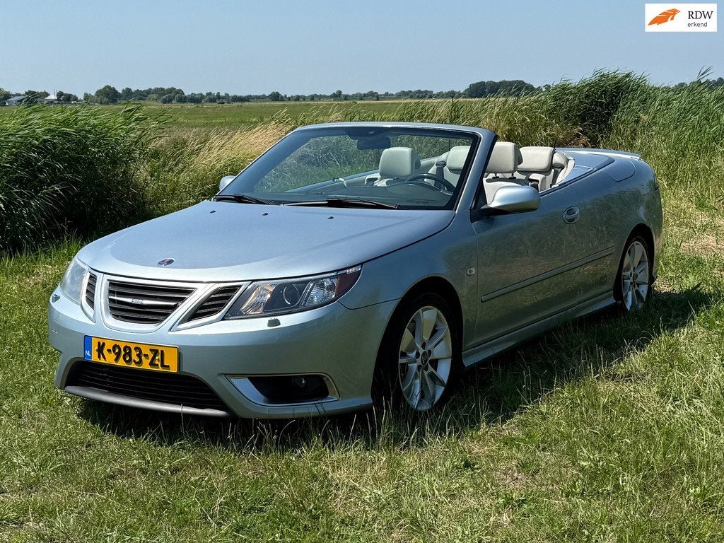 Saab 9-3 Cabrio 2.0 T Aero Spring Edition VV ALLE EXTRA S IZ, 730 kg, Gebruikt, 4 cilinders, Cabriolet