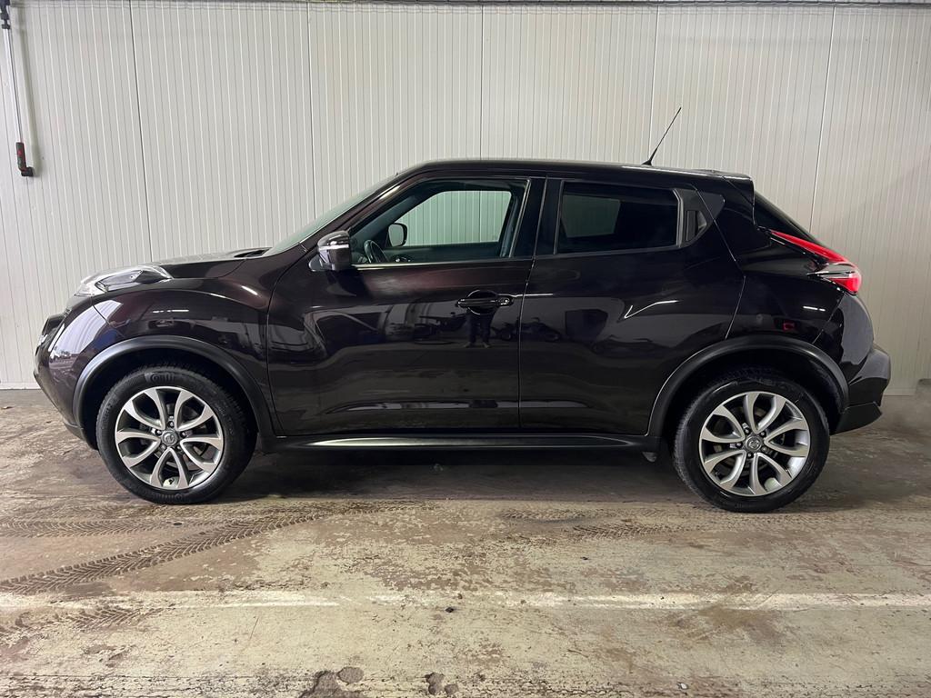 Nissan Juke 1.2 DIG-T S/S Connect Edition unieke kleur paars, Auto's, Nissan, Voorwielaandrijving, 116 pk, Origineel Nederlands