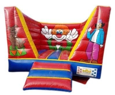 Verhuur Springkussen Clown bakje:, Ophalen, Zo goed als nieuw, Overige