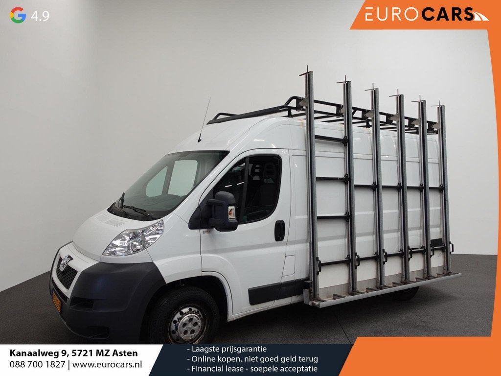 Peugeot Boxer 335 2.2 HDI L2H2 HANDEL / EXPORT Airco Camera, Auto's, Bestelauto's, Euro 5, Stof, Gebruikt, 4 cilinders