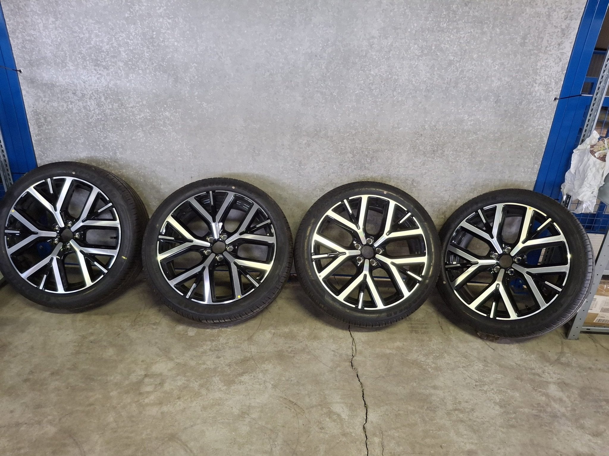 gebruikte zomerwielenset goodyear 245/40/20