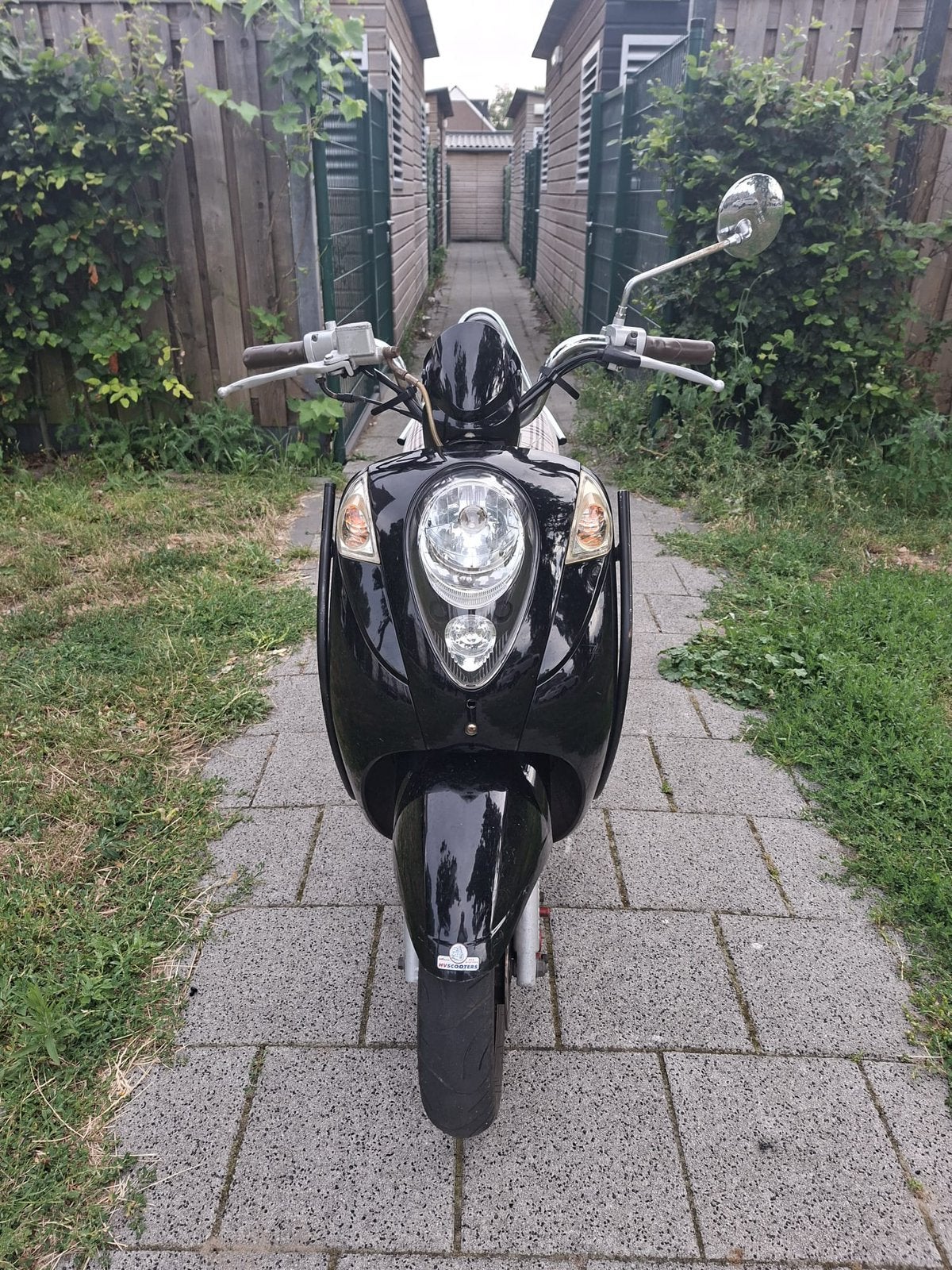 Sym Mio 50cc 4-takt 2007 - Perfect rijdend met valbeugels, Gebruikt, Maximaal 45 km/u, Benzine, 50 cc