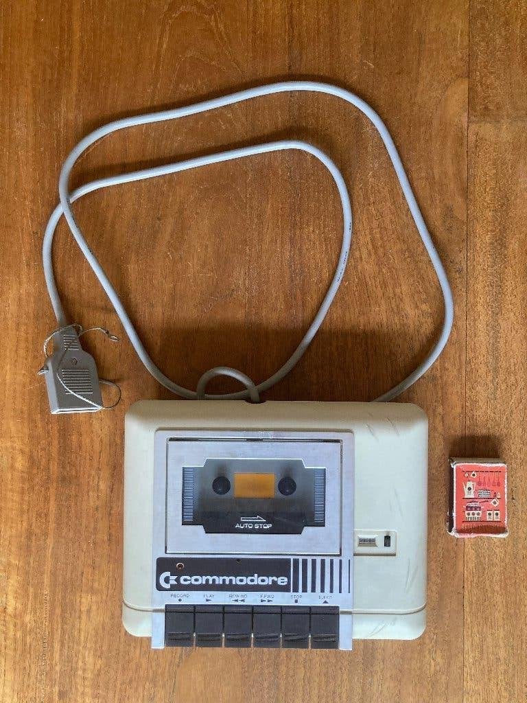 Commodore 64 datassette jaren 70 computer cassette vintage, Overige merken, Ophalen of Verzenden, Zo goed als nieuw, Overige typen