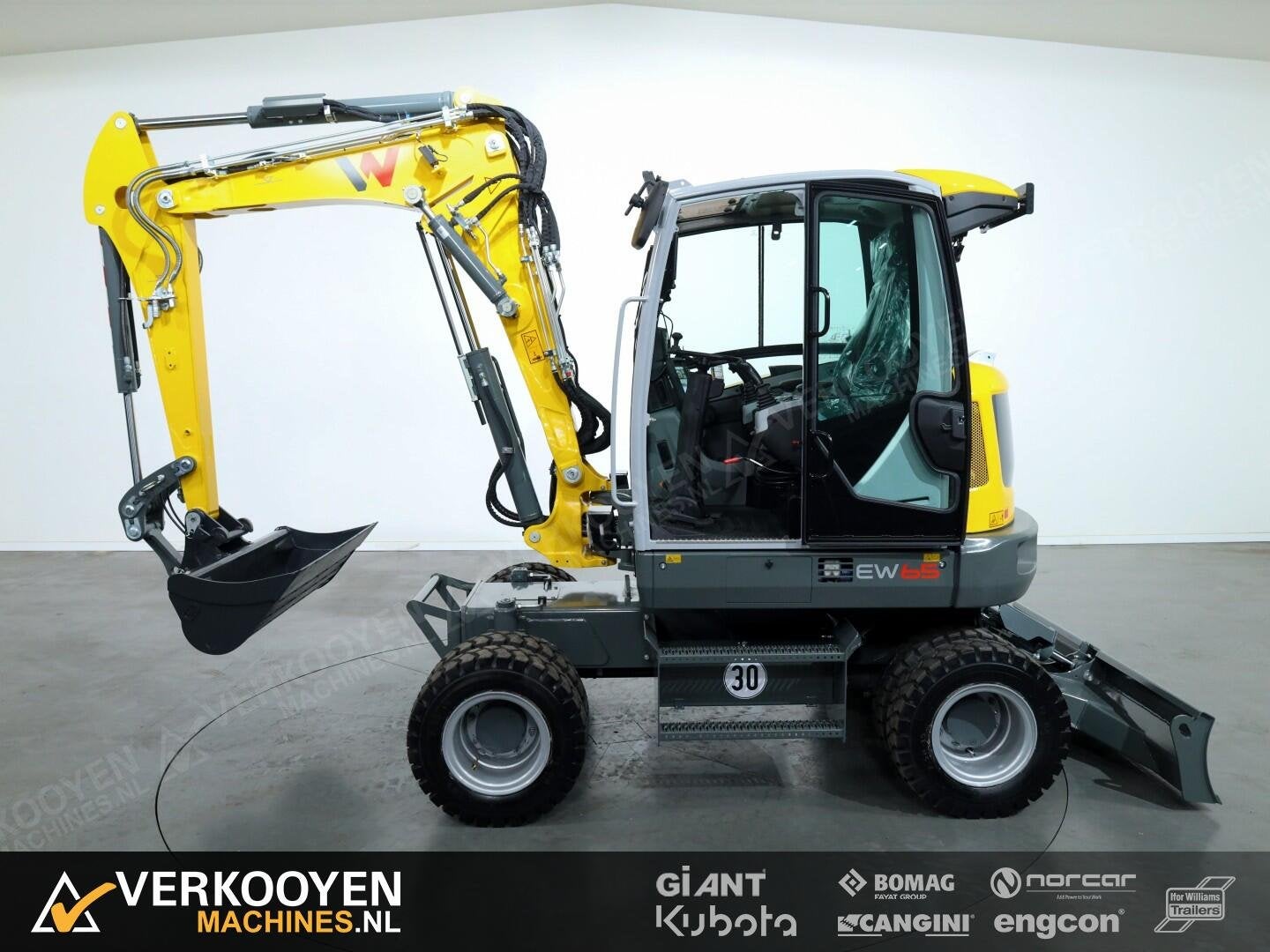 2026 Wacker Neuson EW65 ADV1290, Zakelijke goederen, Machines en Bouw | Kranen en Graafmachines, Graafmachine