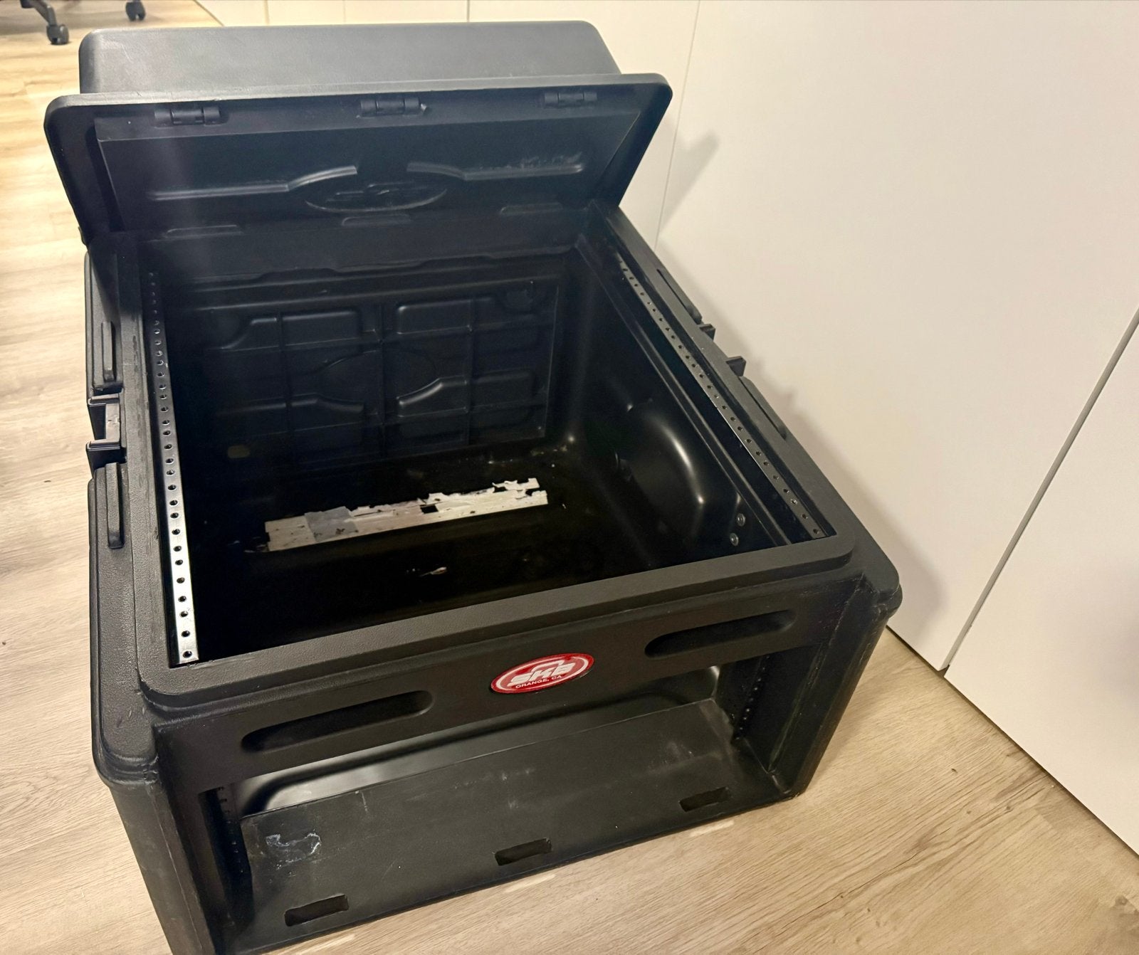 SKB taperack - Robuuste 10U-4U rack Case, Ophalen of Verzenden, Gebruikt, Overige instrumenten, Flightcase
